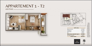 t2 à la vente -   97400  SAINT DENIS, surface 31 m2 vente t2 - UBI480019376